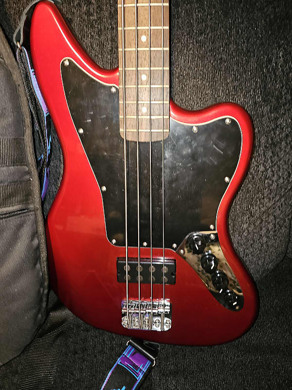 Squier Vintage Modified Jaguar Bass Special HB 2011 - 2014 - Candy Apple Red