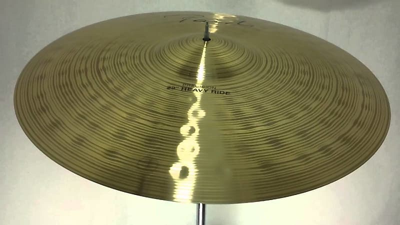 Paiste Signature Precision Heavy Ride Cymbal 22" image 1