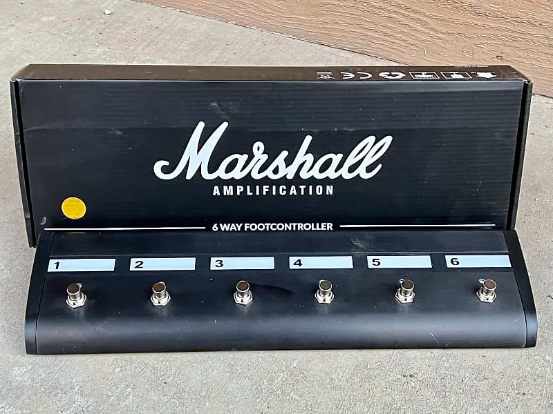 Marshall PEDL91016 6 Way Footswitch for JVM4, DSL40CR, Reverb