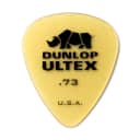 Dunlop 421R.73 Ultex Standard Guitar Picks Yellow 0.73mm 72-Pack