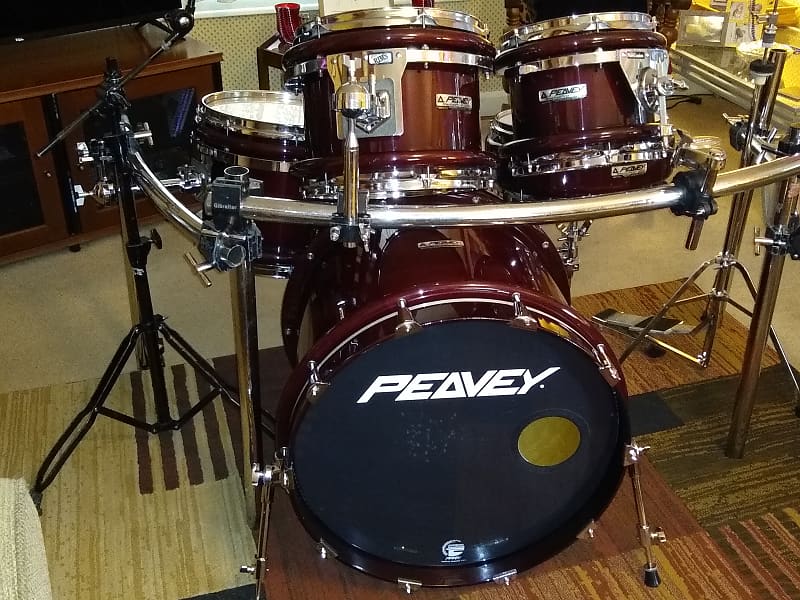Peavey Radial Pro 1000 drum set 5piece 22, 10, 12, 14", Reverb