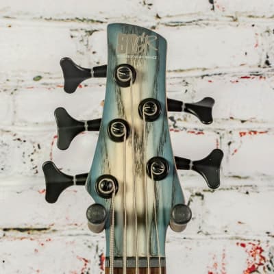 Ibanez SR Standard - 5 String Bass Guitar - Cosmic Blue Starburst Flat image 5