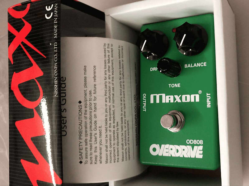 Maxon Overdrive OD-808 Pedal | Reverb Australia