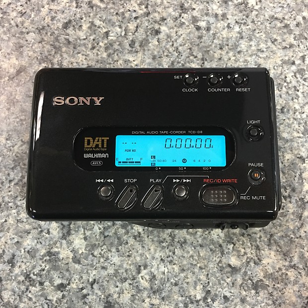 Sony TCD-D8 Portable DAT Recorder w/ Case | Reverb