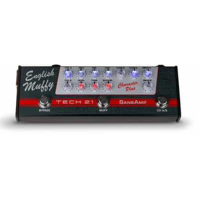 Tech 21 Sans Amp English Muffy Multi-Effects Pedal (DEC23) for sale