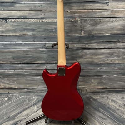 G&L Tribute Series Fall Out 4 String Electric Bass- Candy Apple Red image 5