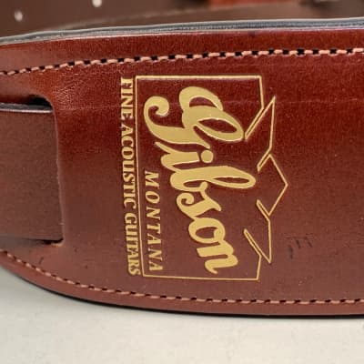 その他 Gibson Montana Leather Strap Gibson Accessories Montana Guitar Strap Reviews | Sweetwater