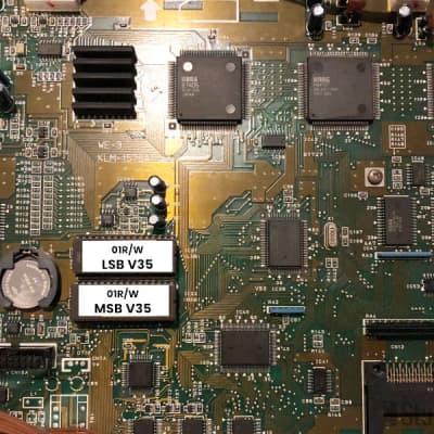 Korg 01R/W V35 OS EPROM! NEW!