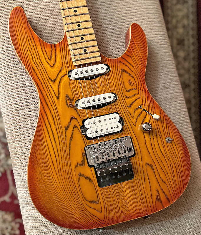 Schecter USA California Custom Shop Sunset FR 1996 w/ OHSC