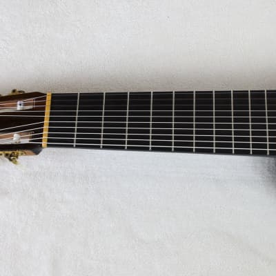 RARE 1989 Michael Menkevich Custom 10-String Classical Harp Guitar, Spruce/Brazilian, w/Case image 5