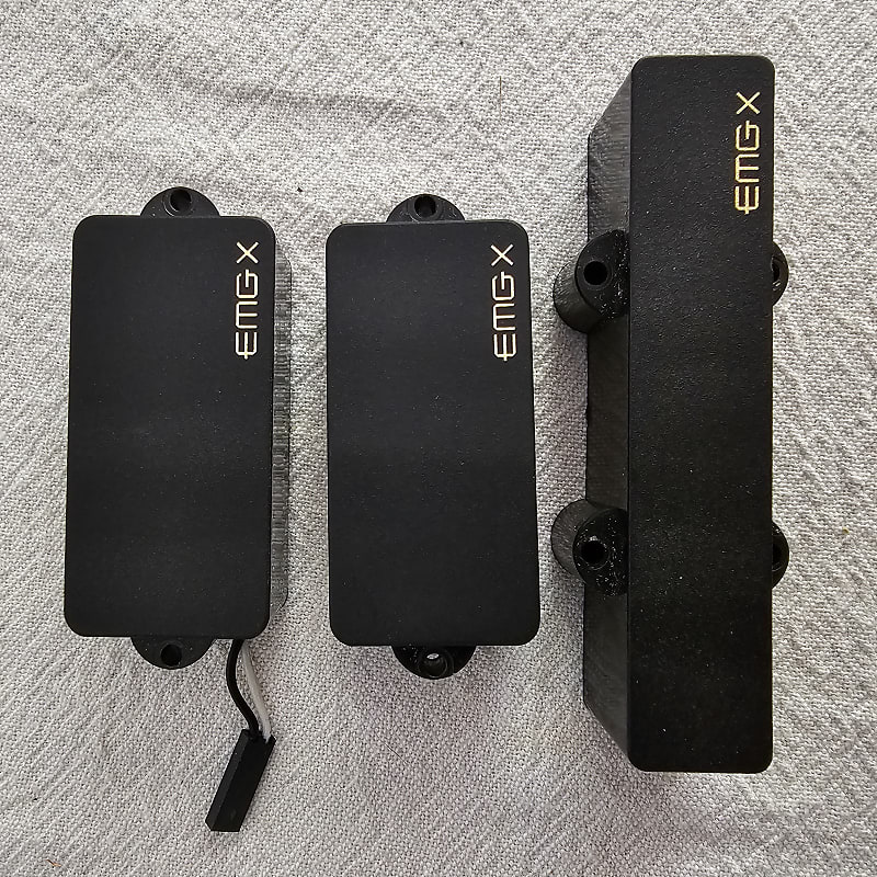 EMG PJ ピックアップ　Spector EMG GZR 'Geezer Butler' PJ 4 String P/J Size Split Coil Set