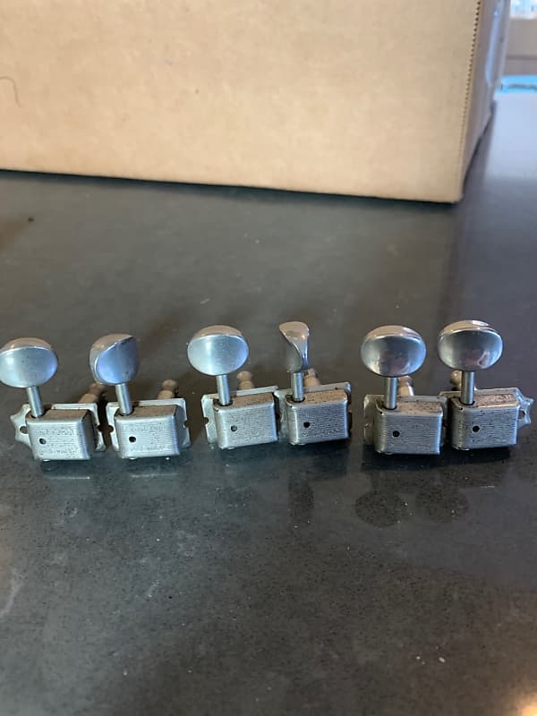 Kluson Double Line 6 In Line Tuners Fender Stratocaster Reverb