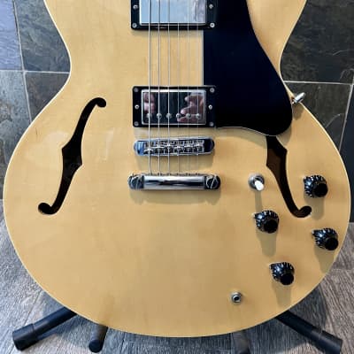 Minty Epiphone Elitist “1963” 335 Dot 2004 Gorgeous Natural Nude Blonde OHSC (748) for sale