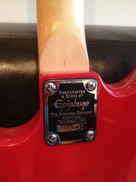 Epiphone by Gibson S-310 Stratocaster Korean Made Red | Reverb