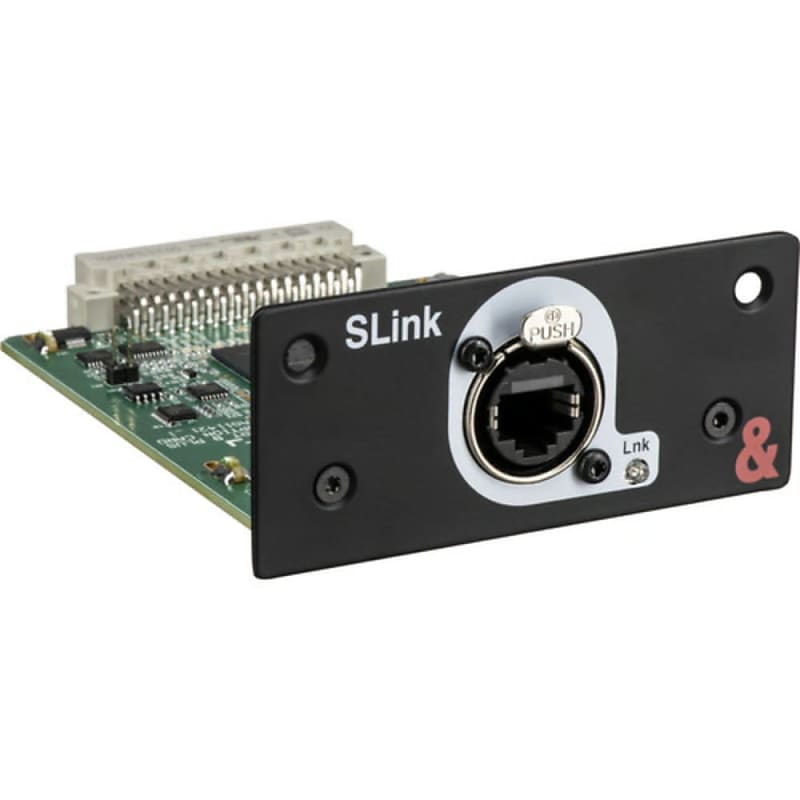 Allen & Heath M-SQ-Slink-AX SQ SLink Audio Interface Module for SQ Series Mixers 2023 - BLACK image 1