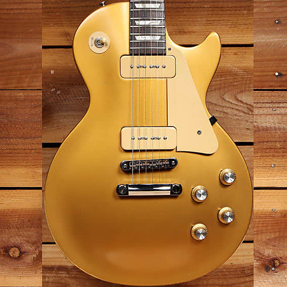 Gibson 2011 Les Paul 60s TRIBUTE p90 Goldtop Nice Mild Relic! 11472 image 1