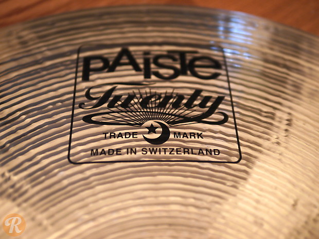 Paiste 18" Twenty Series Crash Cymbal 2007 - 2011 image 3