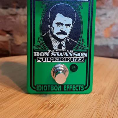 Reverb.com listing, price, conditions, and images for idiotbox-effects-ron-swanson-super-fuzz