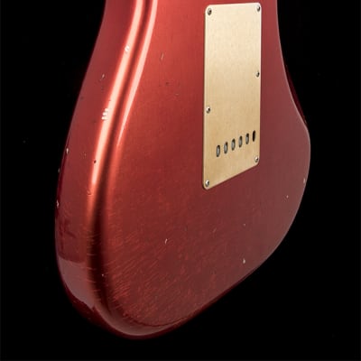 Fender Custom Shop 2019 LTD Big Head Stratocaster - Aged Candy Apple Red image 9