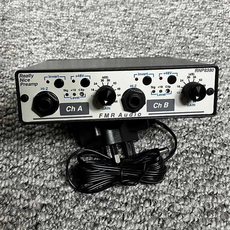 FMR Really Nice Preamp RNP 8380 Mint Condition with Reverb UK