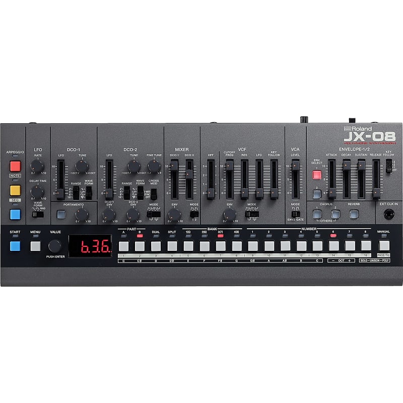 Roland JP-08 Boutique Series Synthesizer Module with K-25m