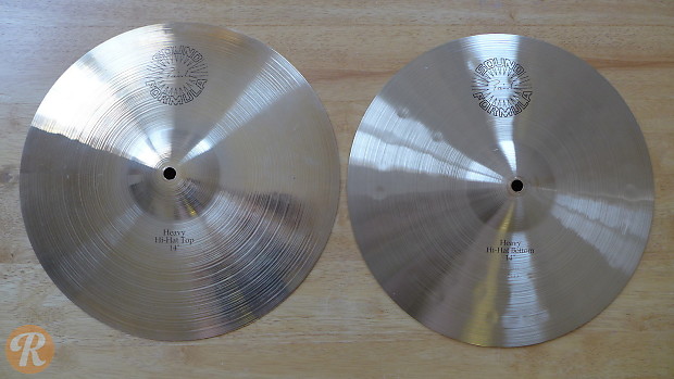 Paiste 14" Sound Formula Heavy Hi-Hat Cymbal (Pair) 1990-1992 image 1