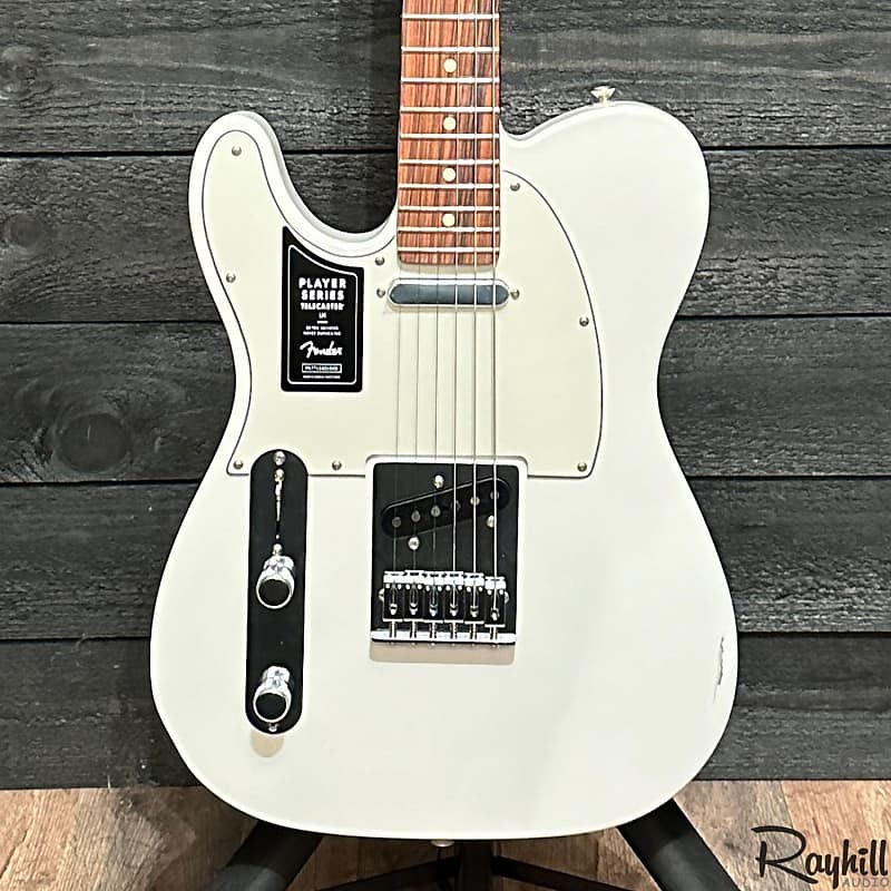 Fender Player Telecaster LH Left Handed White MIM Electric Guitar image 1