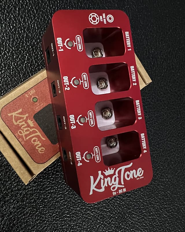 King Tone Guitar Battery Box Reverb