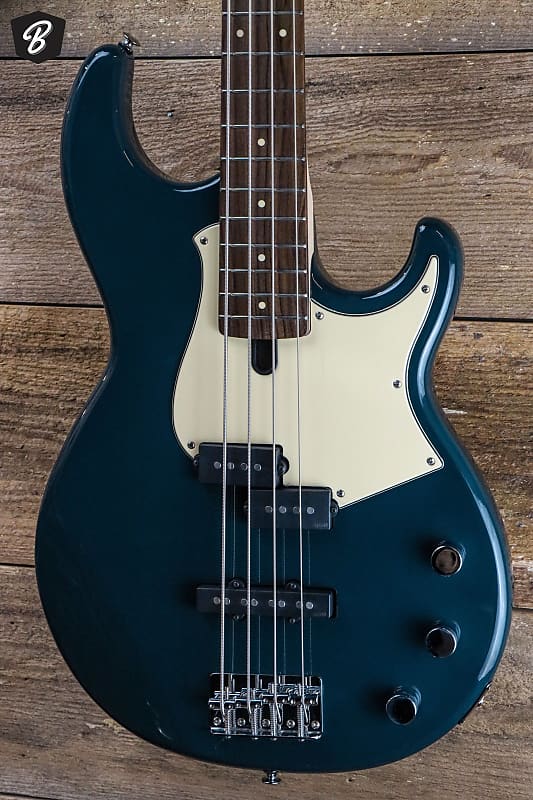 Yamaha BB434-TB Broadbass 4-String Electric Bass in Teal Blue