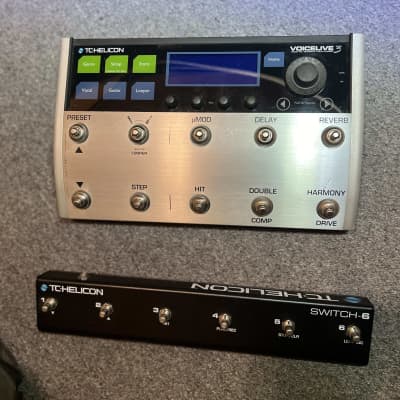 Reverb.com listing, price, conditions, and images for tc-helicon-voicelive-3-multi-effects-pedal