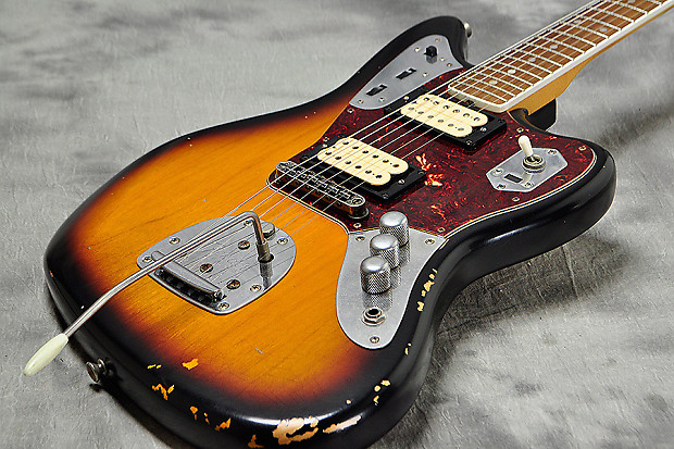 Fender Mexico Kurt Cobain Jaguar Relic Sunburst