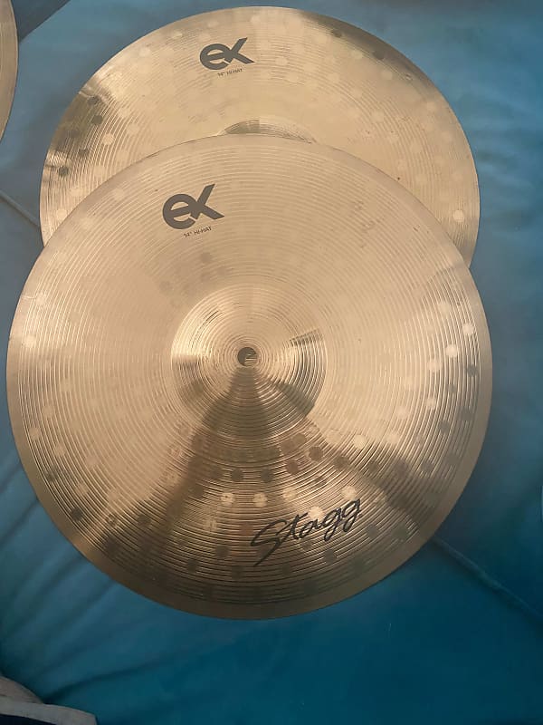 Stagg EX Cymbal Pack (20" Ride, 16" Crash, 14" Hats) Reverb