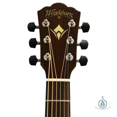 Washburn Woodline 20 Series WLO20SCE-O Orchestra Cutaway w/ Solid Spruce Top, Rosewood Back & Sides image 4