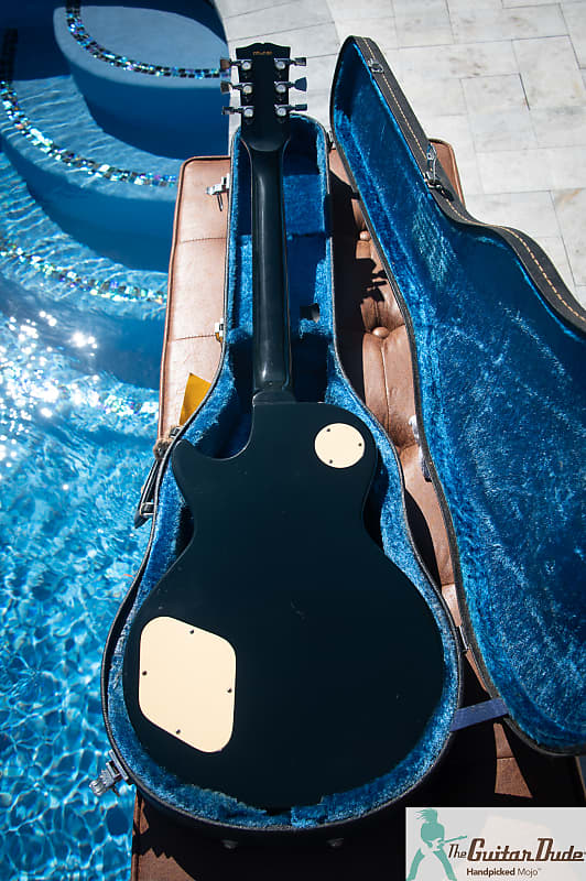 レビュー高評価商品 1976 Aria Pro II Les Paul Standard - Black - Made In Japan ギター