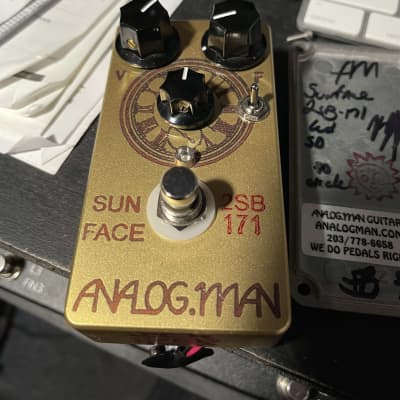 Reverb.com listing, price, conditions, and images for analog-man-sun-face