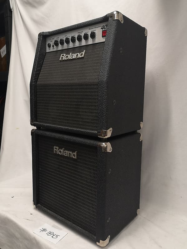 ROLAND GC-405X 32W Stack Amplifier & GC-405S Speaker Combo Set #1845 Great  Used Working Condition