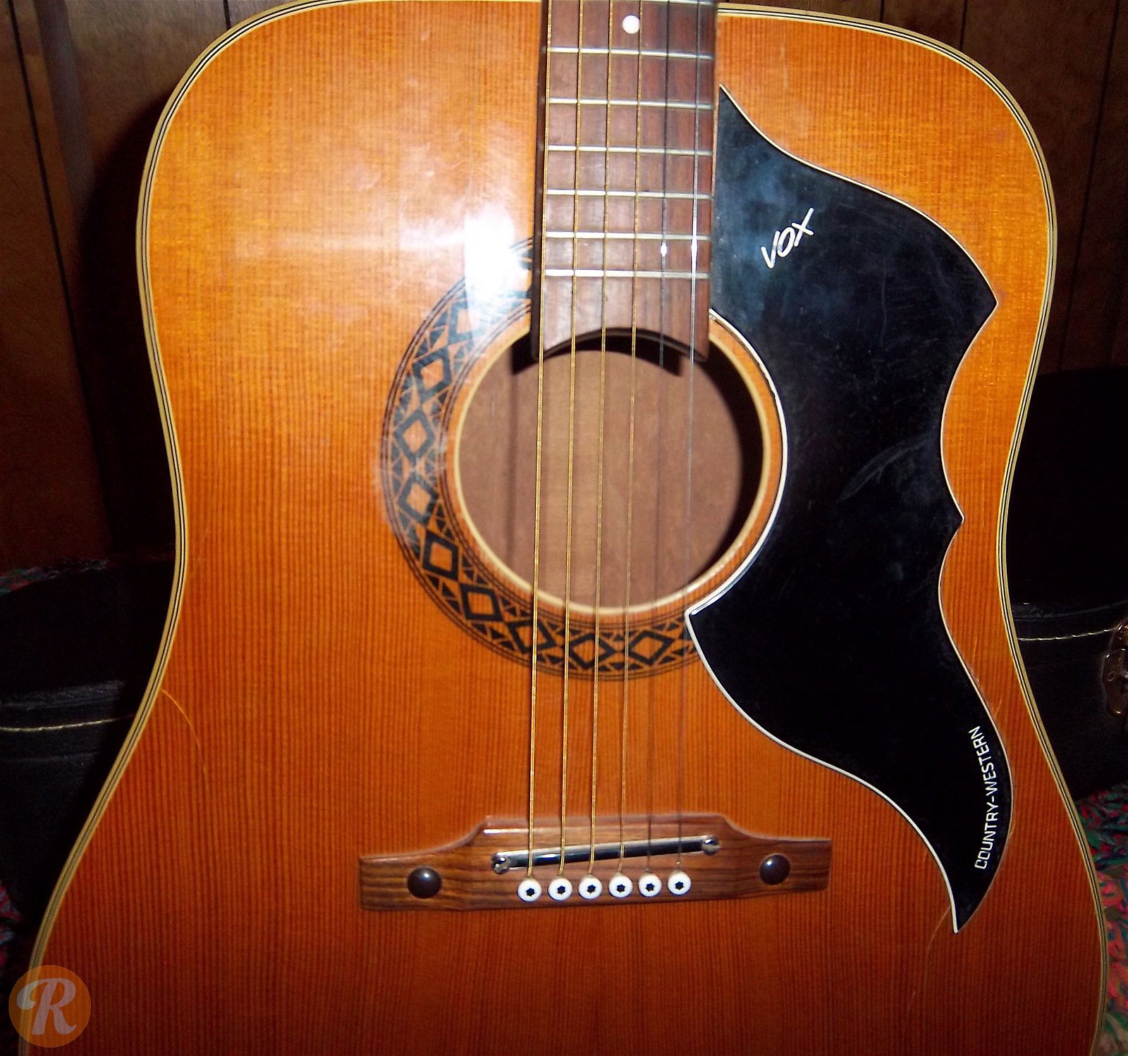 Vox country store western acoustic guitar