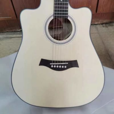 6 String / 6 String Acoustic Electric, Double Sided Busuyi Double Neck Guitar image 3