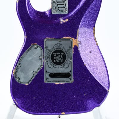 Wild Customs Ventura Standard HSS Purple Flake Relic image 8