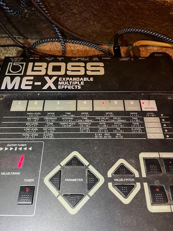 Boss ME-X Expandable Multiple Effects 1993 - 1996 - Black