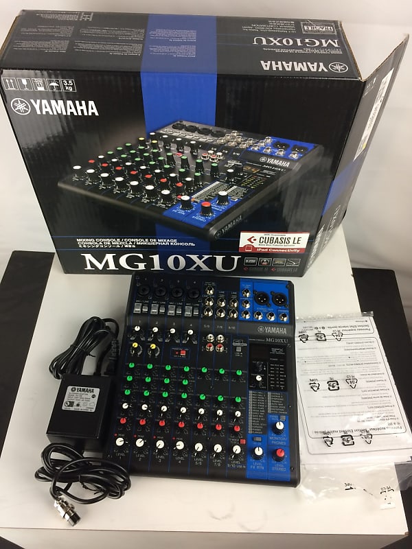 Yamaha MG10XU 10 Input Mixer w/ Compression, Effects and USB | Reverb