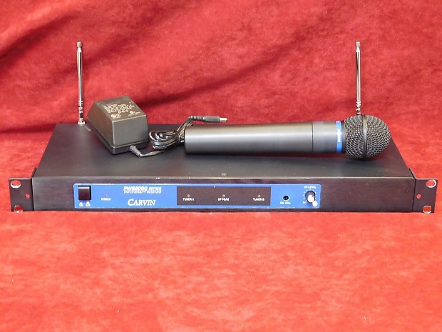 Carvin PWS 2000 2002 Professional Wireless Microphone System