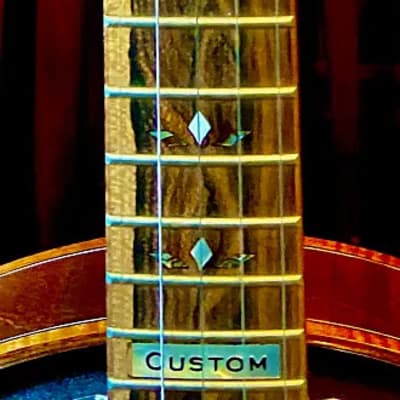 Nechville Custom Helimount 5-String Custom Banjo With Pop-Off Resonator (Ziricote and Maple) image 3