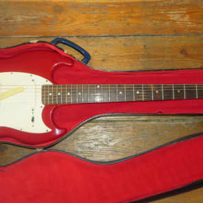 Vintage 1960's Gibson Kalamazoo USA KG-2a Electric Guitar w/ Tremolo & Original Case Very Rare image 1