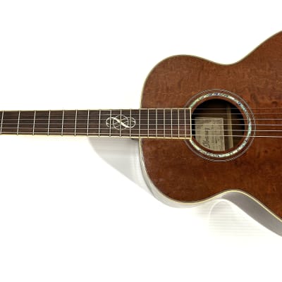 Ibanez EW20QMHNT1201 Exotic Woods Series 6 String Maple Brown Acoustic Guitar for sale