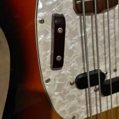 Vintage Fender Mustang Bass 1974 Sunburst image 7