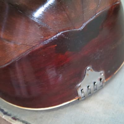vintage antique 1910 Carl Fischer mandolin  LYON + HEALEY w/ orig case americana folk music instruments image 16