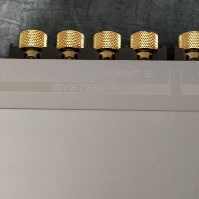 LUXMAN AS-55 Speaker Selector Passive High Definition Audio 3 Line Switching w/ original Box image 12