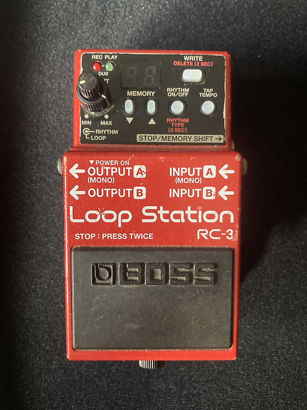 Boss RC-3 Loop Station 2011 - Present - Red