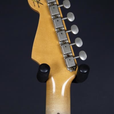 Fender Custom Shop Limited Edition '55 Dual-Mag Strat, Journeyman Relic- Aged White Blonde (7lbs 6oz image 9